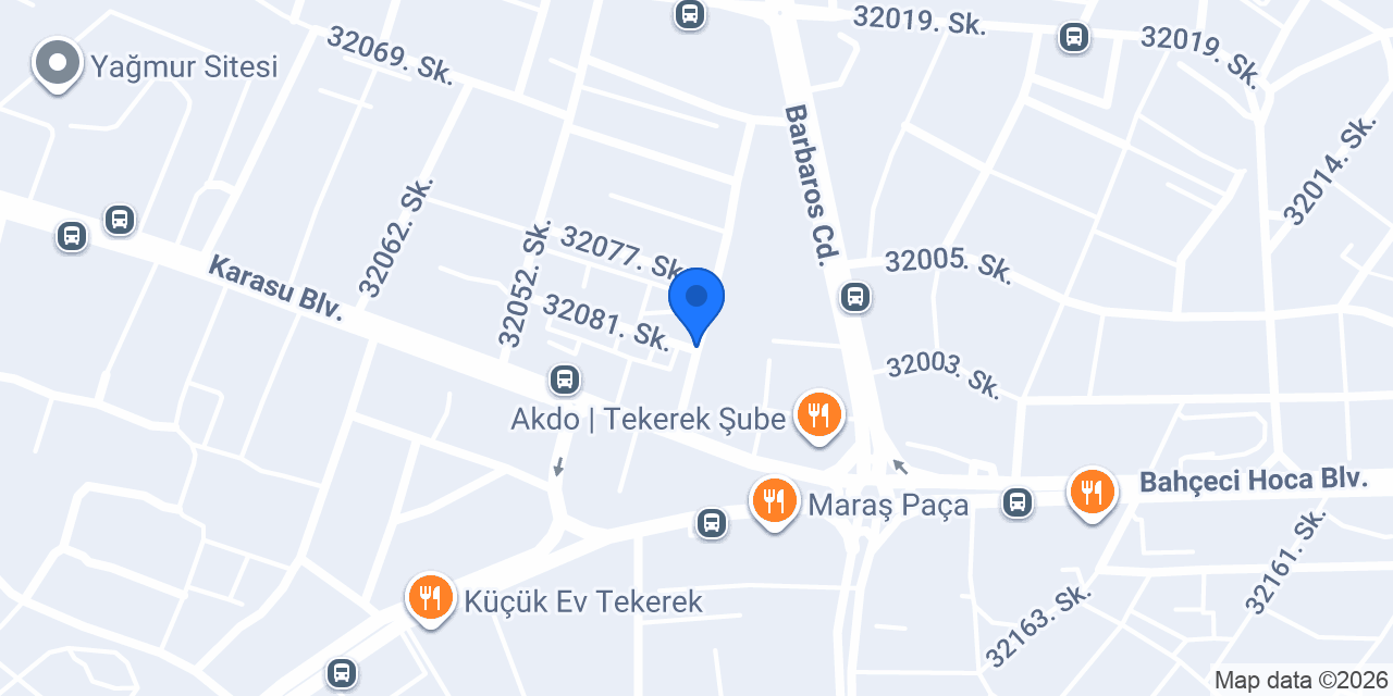 BK Kuaför Kahramanmaraş konumu