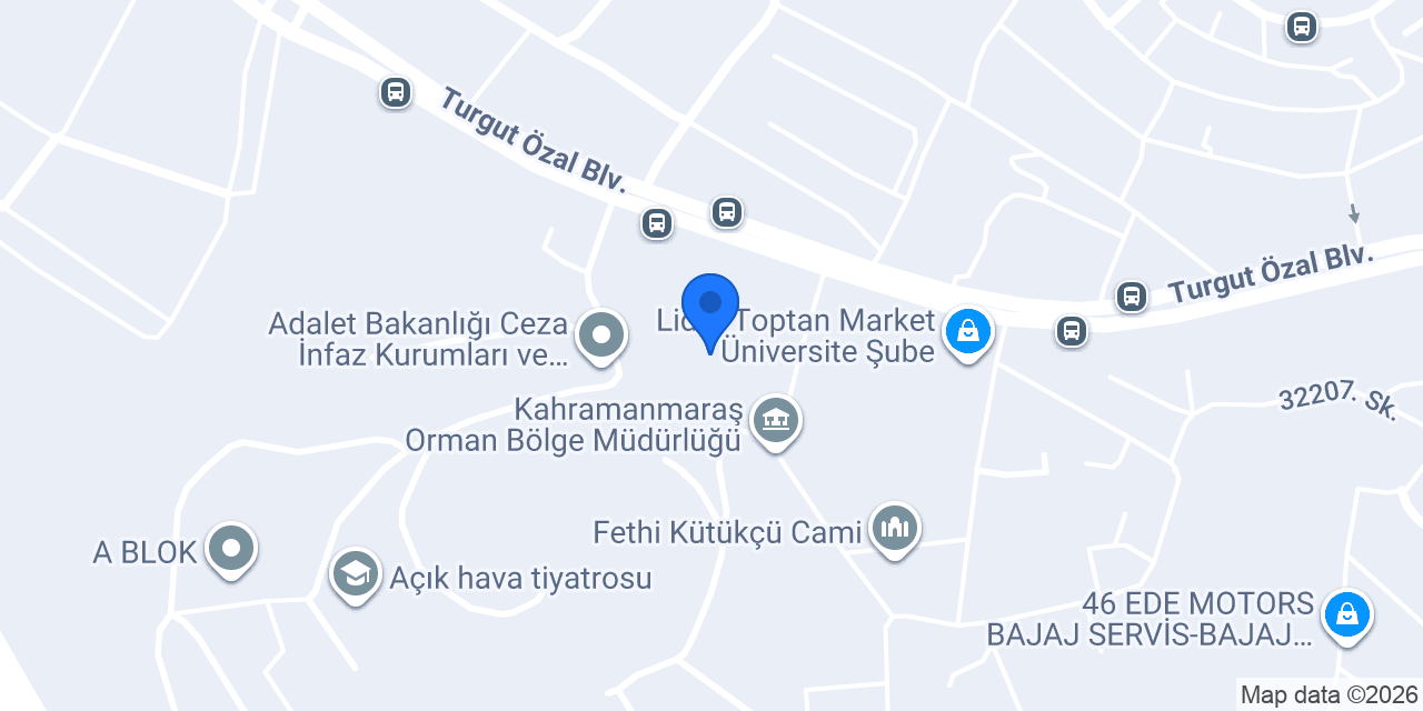 Beyza Biruni Kampüsü konumu
