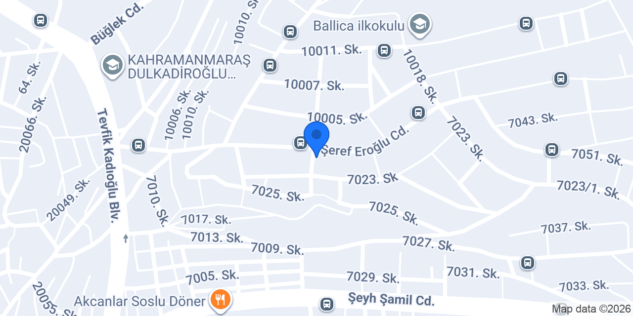 ŞAN AVM konumu