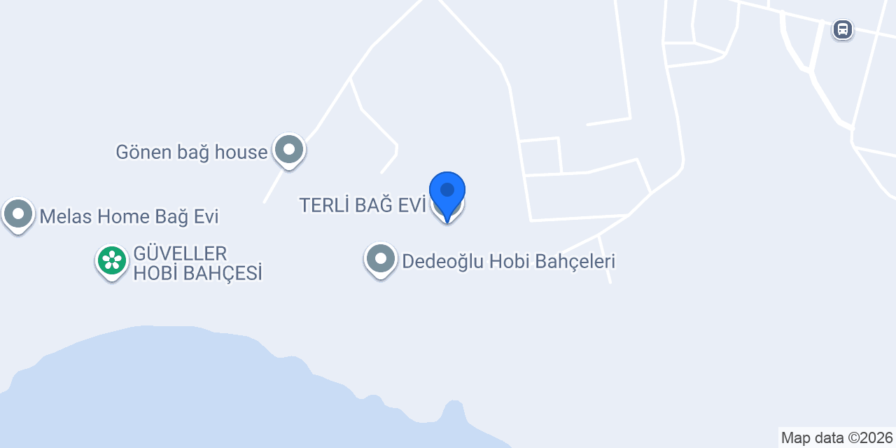 TERLİ BAĞ EVİ konumu