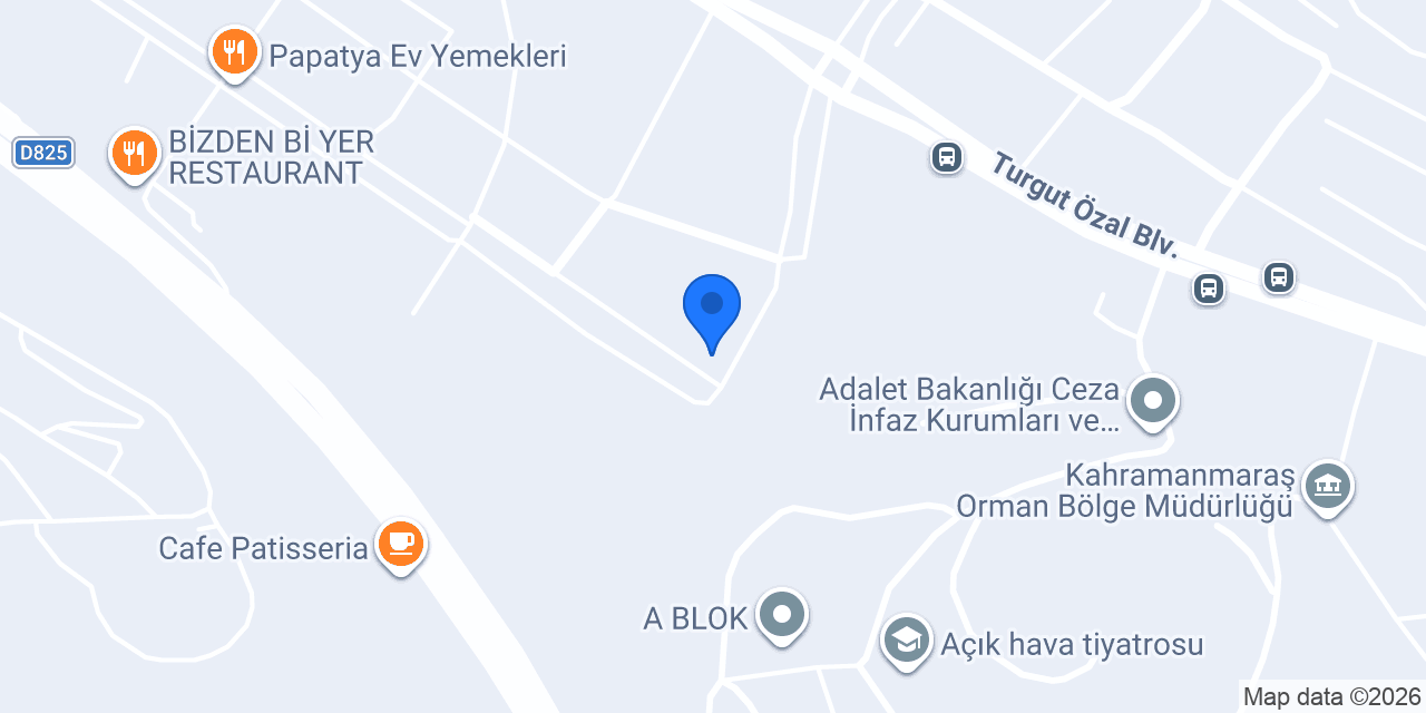Rüyacafemaraş konumu