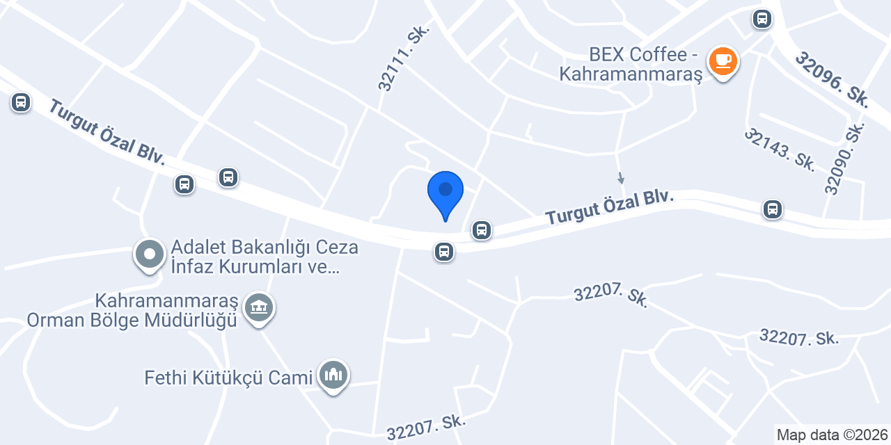 Arçelik Kahramanmaraş konumu