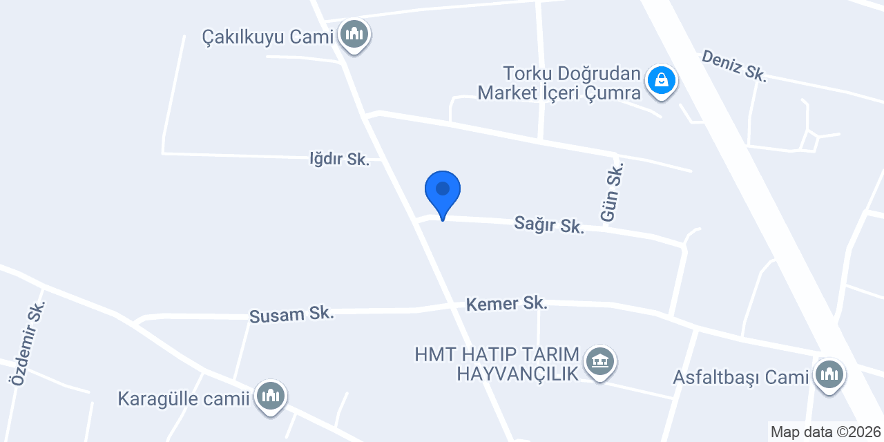 Güder hafriyat konumu