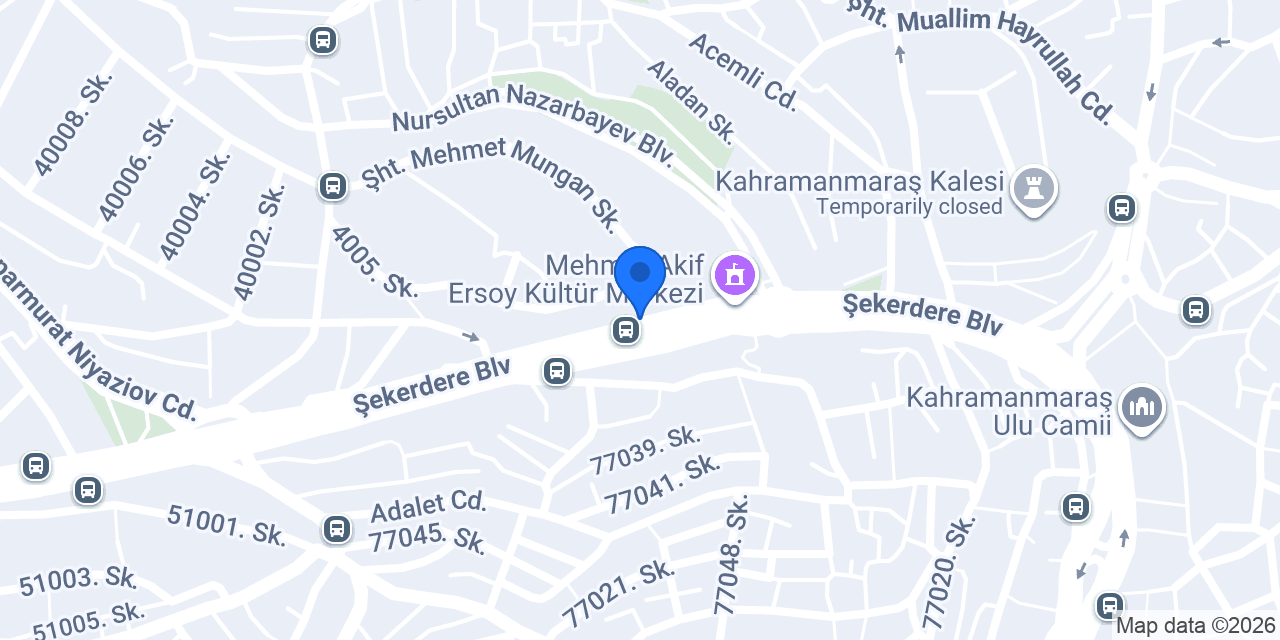 Maraş Çiçek ® konumu