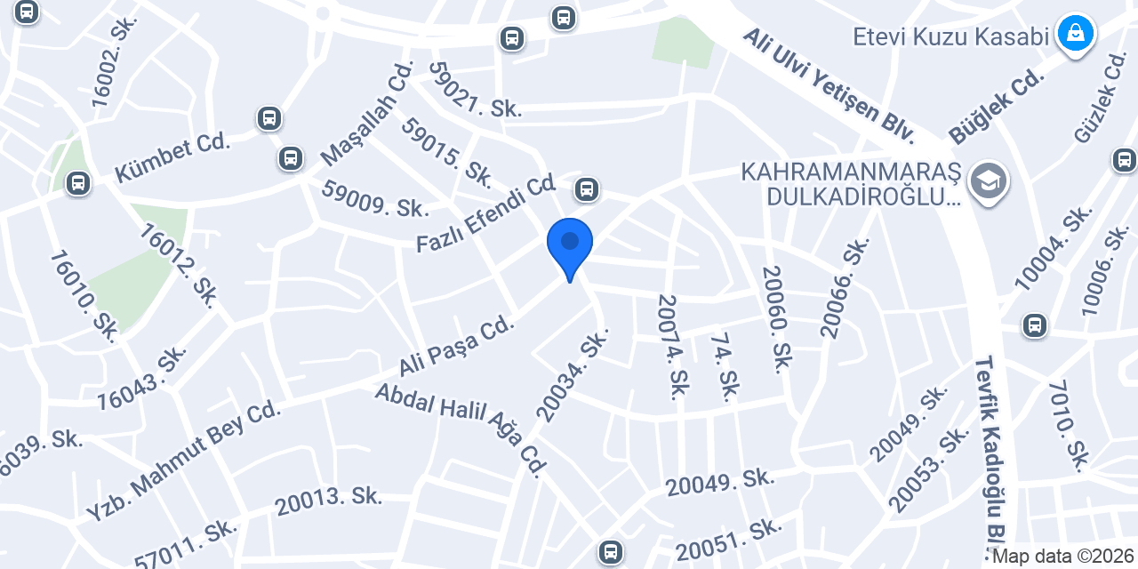 Arzu Kasabı Ökkeş Usta konumu