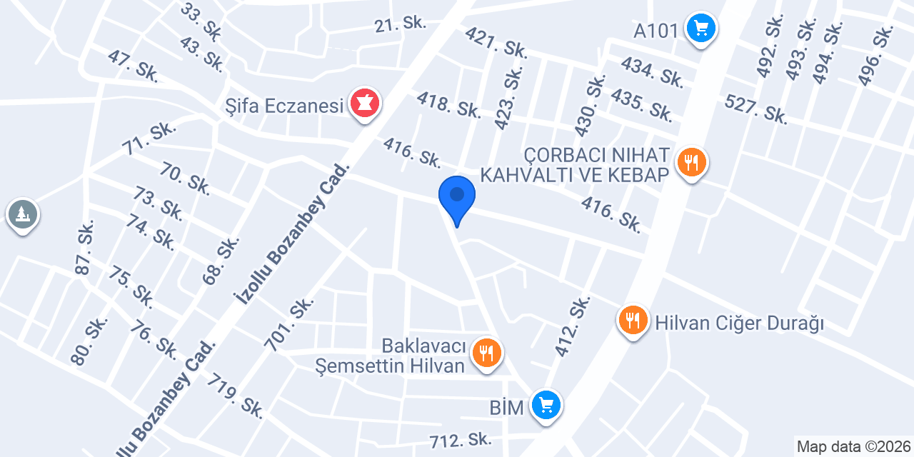 Hilvan Butik konumu