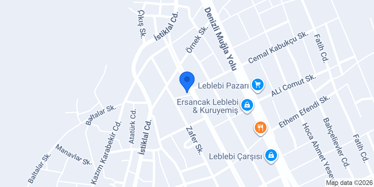 TERZİOĞLU MOBİLYA konumu
