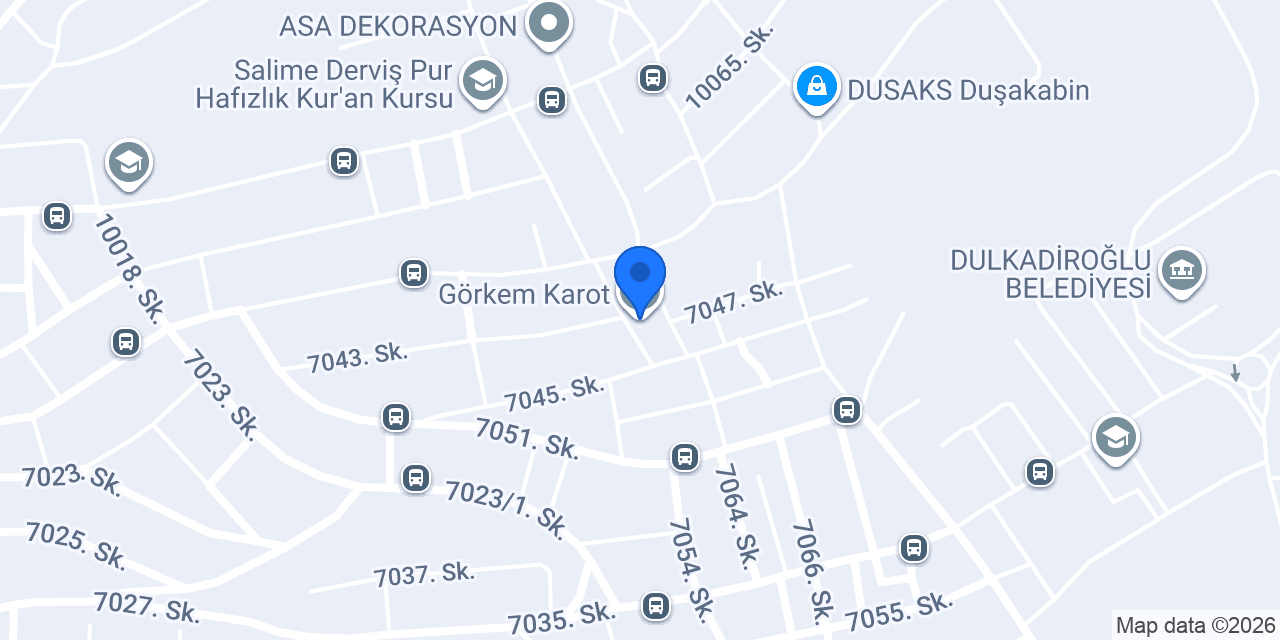 Görkem Karot konumu