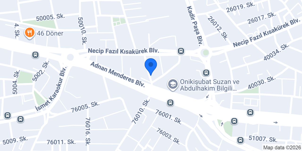 Can Bilgi İç Mimarlık konumu