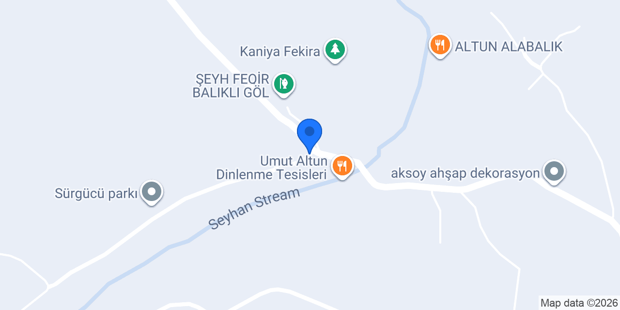 Çınaraltı Restorant konumu