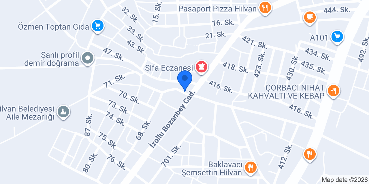 hilvan döner konumu