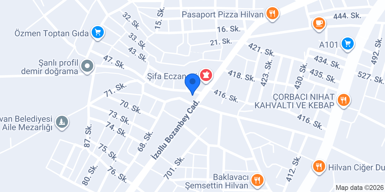 Baklava Noktası hilvan konumu
