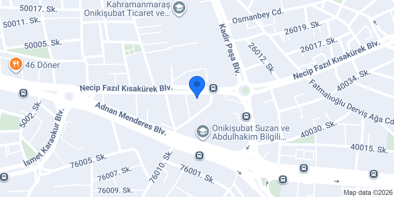 Bazlamacı® konumu