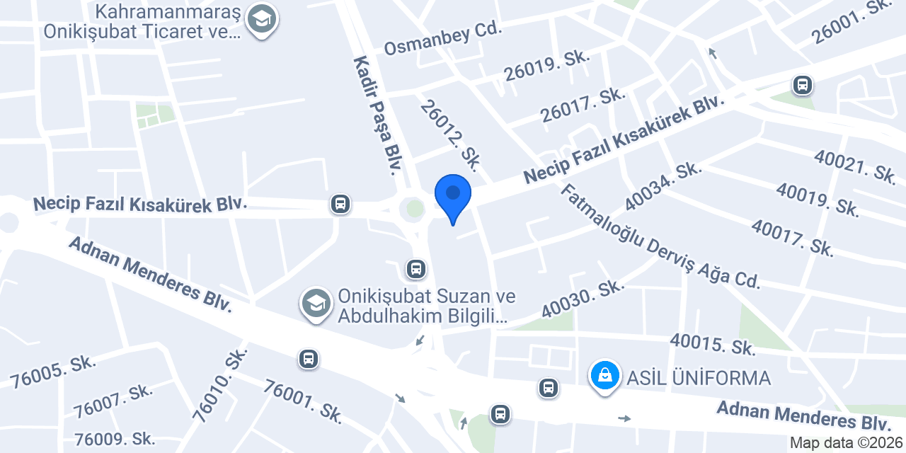 SiNAN CAM ve ELEKTRIK konumu