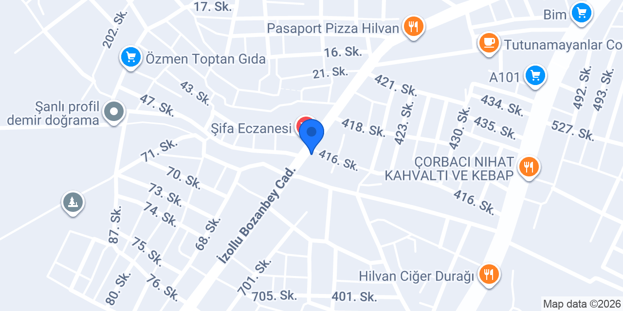 Adar Kuyumculuk konumu