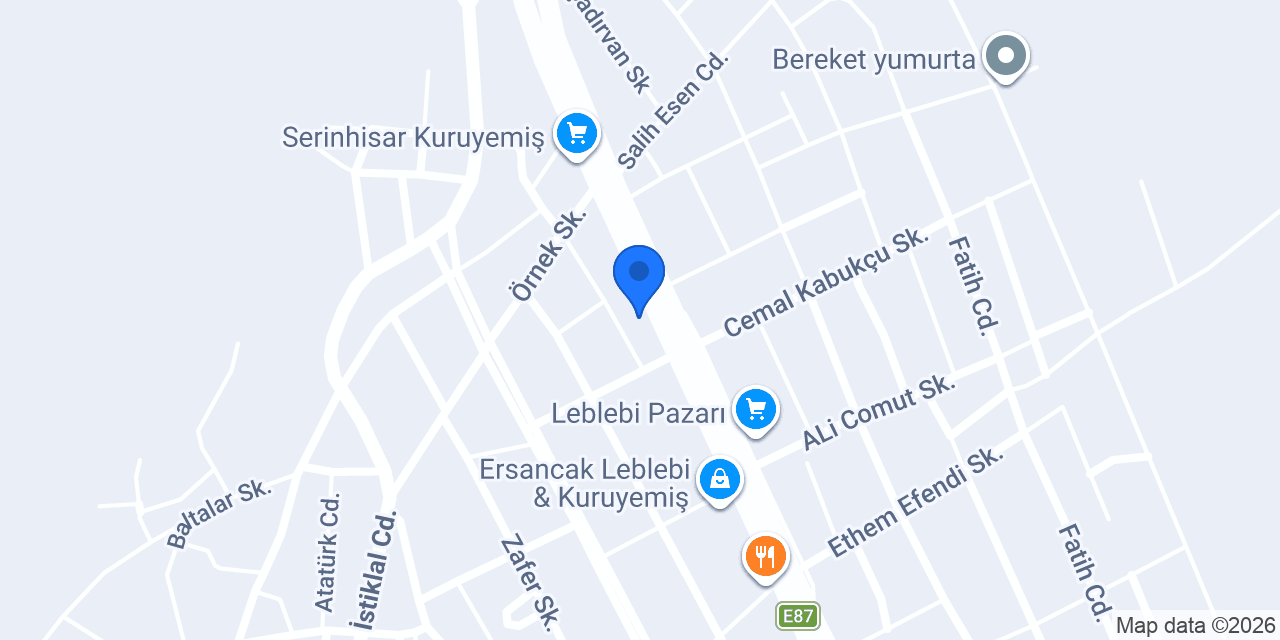 Kabukçu Kuruyemiş konumu
