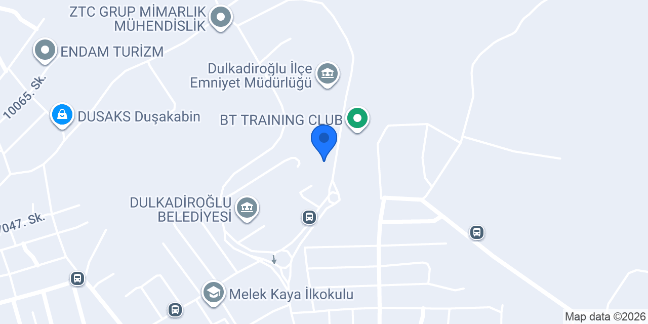 Dulkadiroğlu Kaymakamlığı konumu