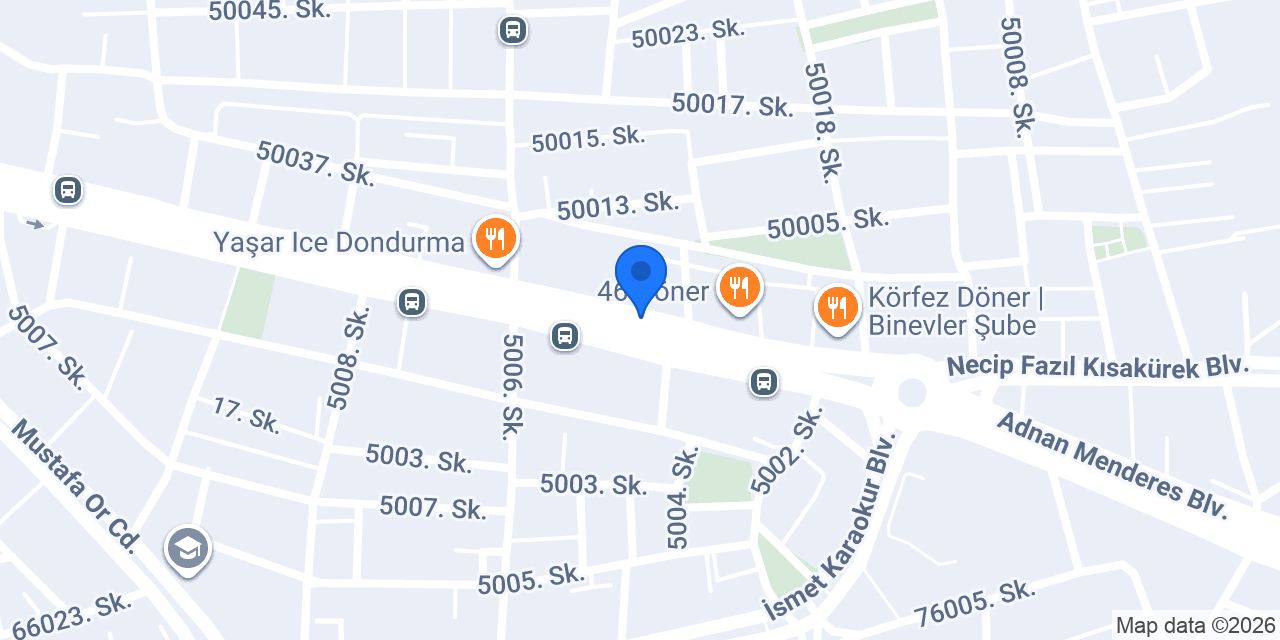 Keskes Döner konumu