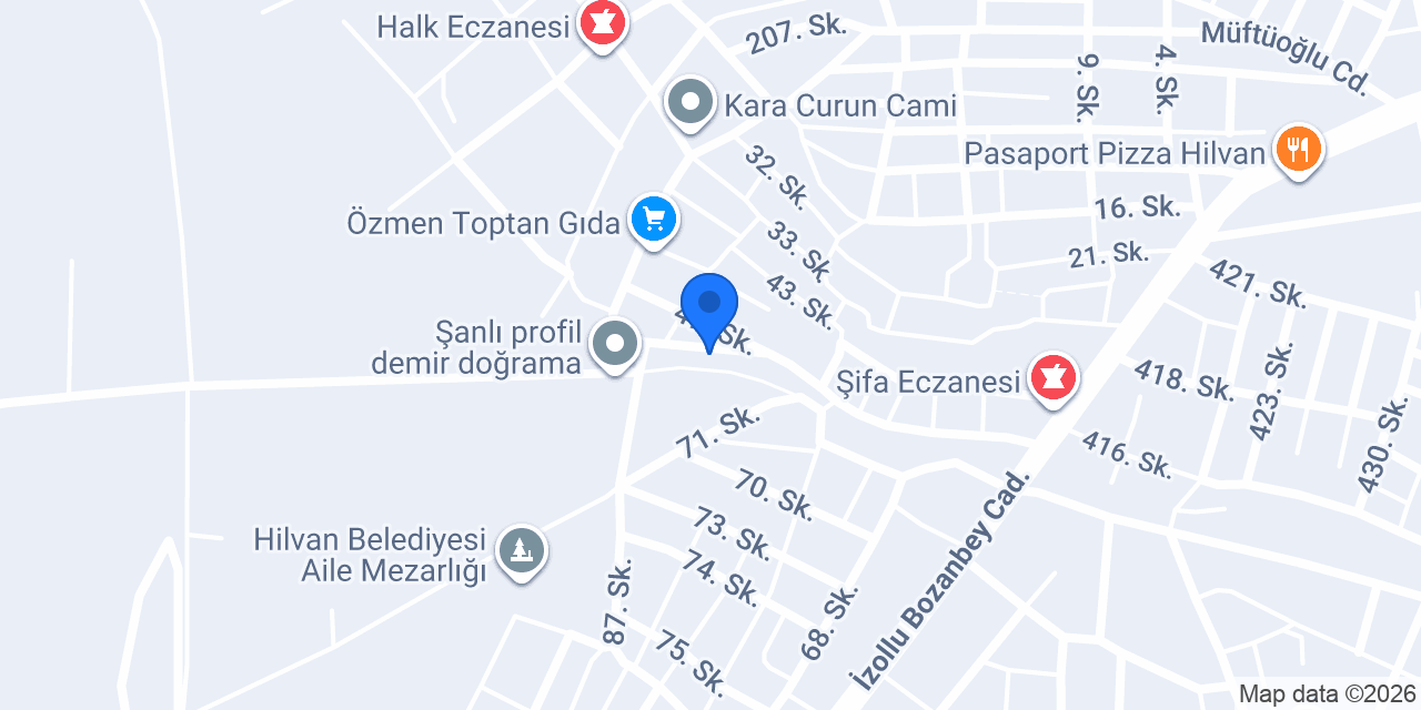 Sarman Yapı Dekorasyon konumu