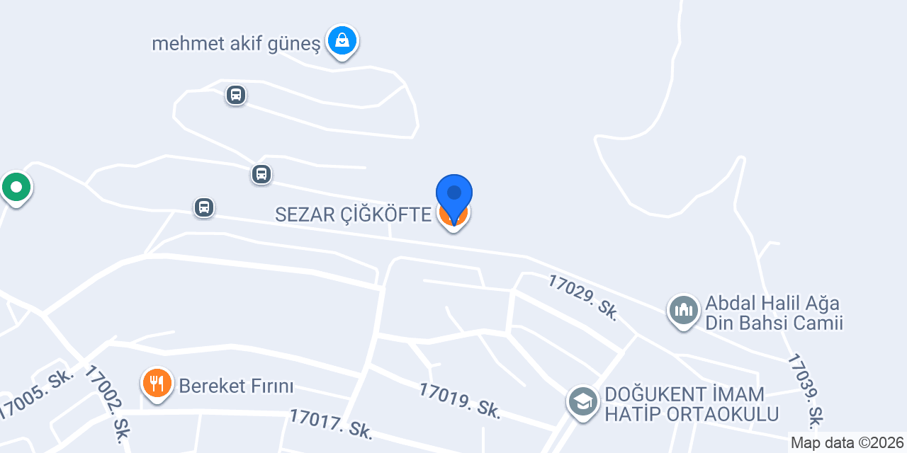 SEZAR ÇİĞKÖFTE konumu