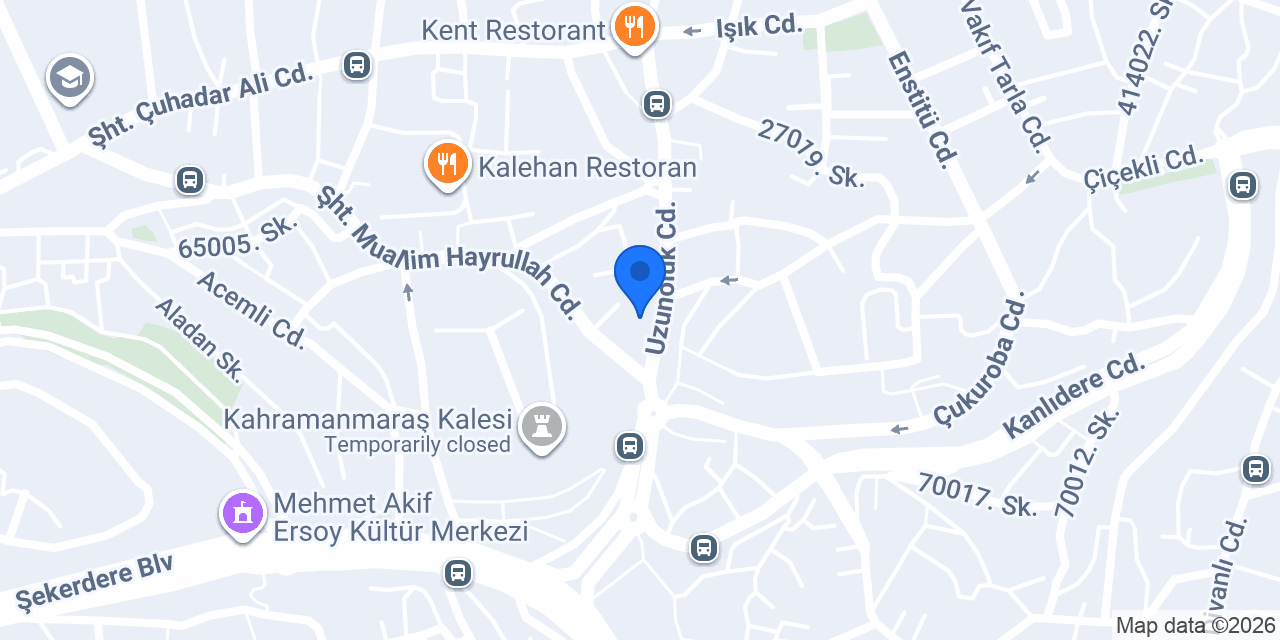 Bilici Üniforma-Mağza konumu