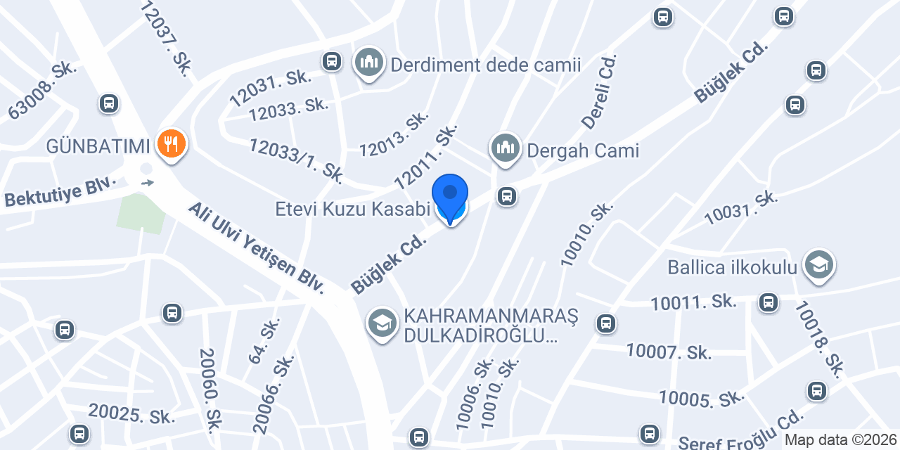 Etevi Kuzu Kasabi konumu