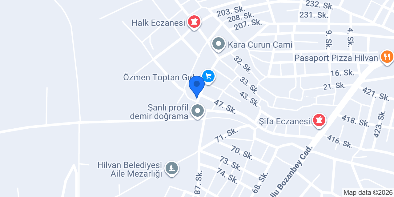 HARMANŞAH ELEKTRİK konumu