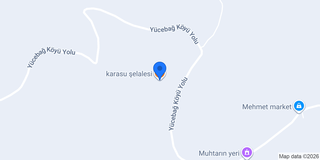 karasu şelalesi konumu