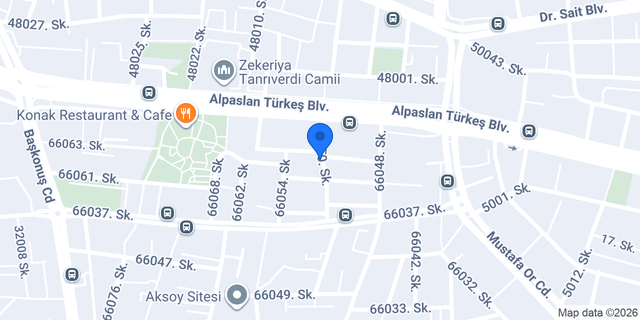 Terzi Gazi konumu