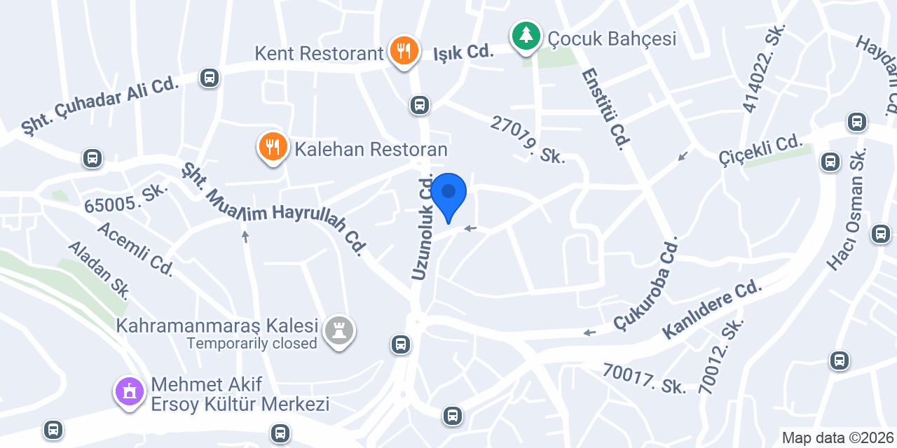 Sütçü İmam Türbesi konumu