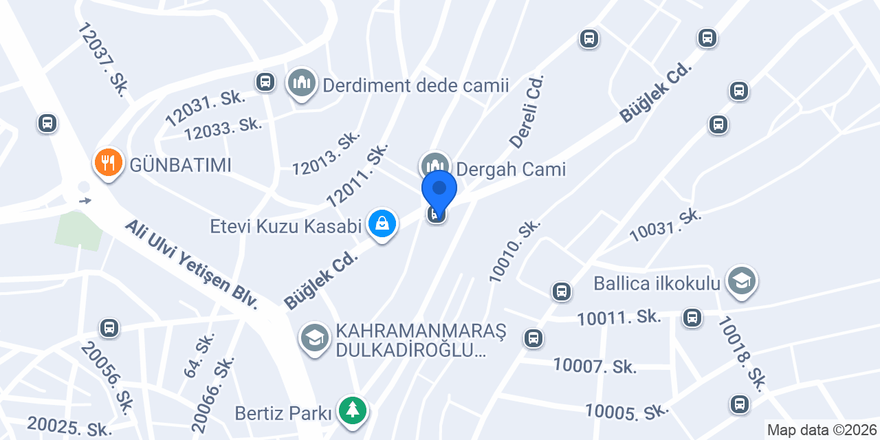 Akdereli Yakıt ve Tarım konumu