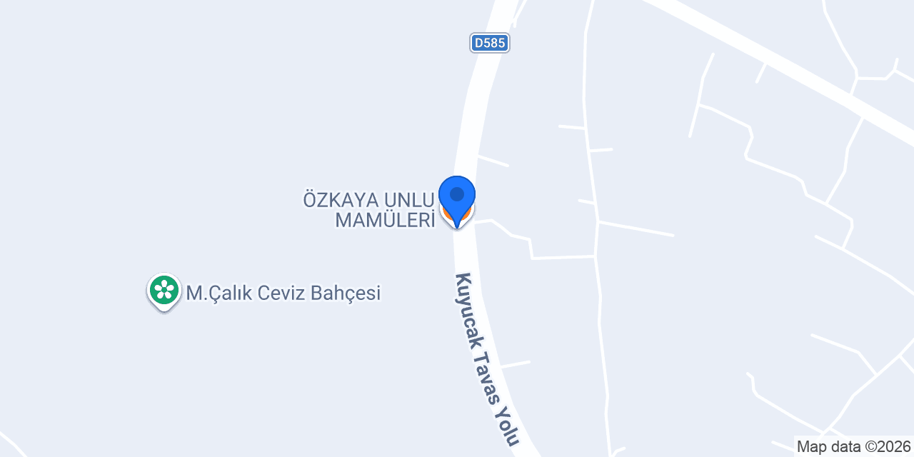 ÖZKAYA UNLU MAMÜLERİ konumu