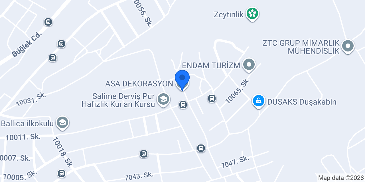 ASA DEKORASYON konumu