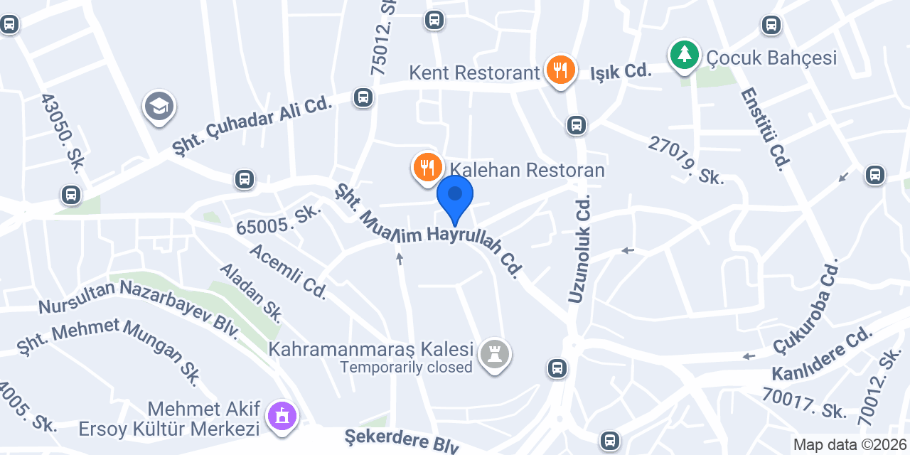 Koç Kebap Evi konumu