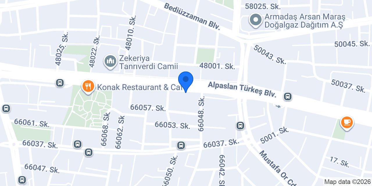 Viola Çiçek Kahramanmaraş konumu
