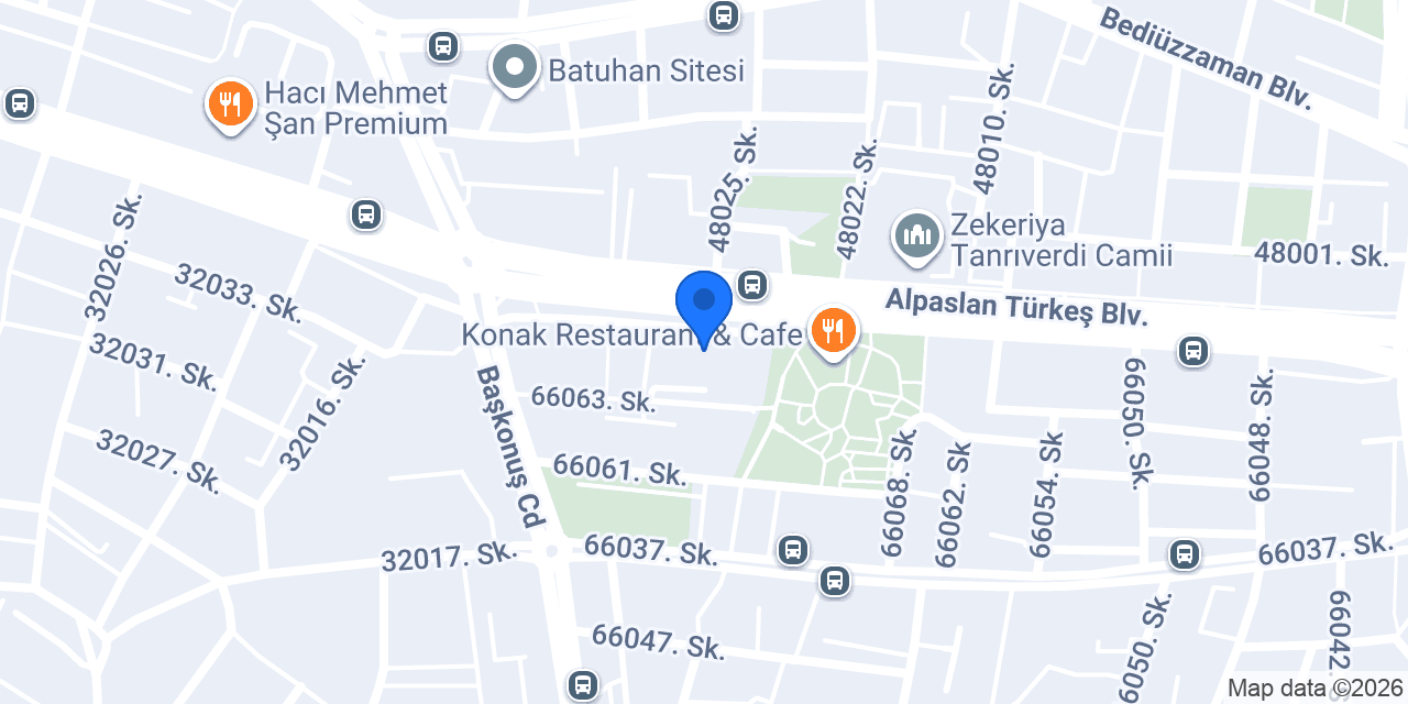 Akif Şekerleme konumu