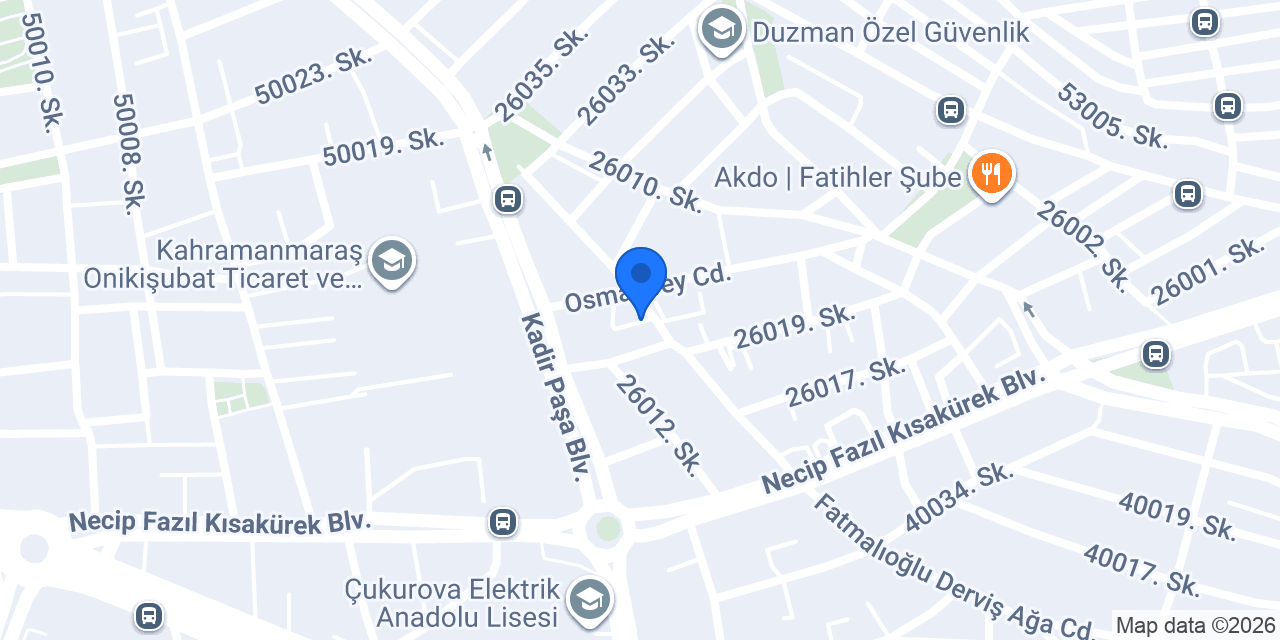 BAŞTÜRKLER TAŞIMACILIK konumu