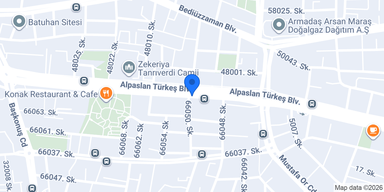 GÜL ÇİÇEKÇİLİK konumu