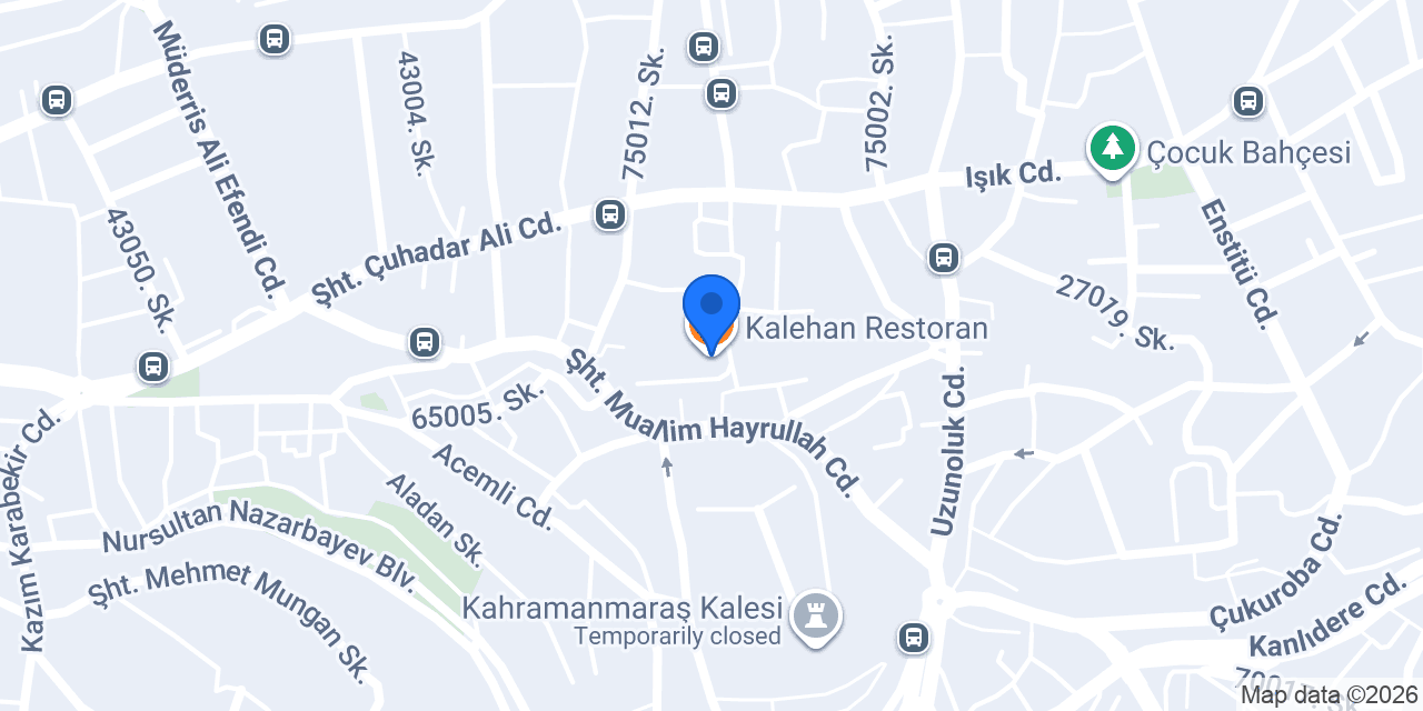 Kalehan Restoran konumu
