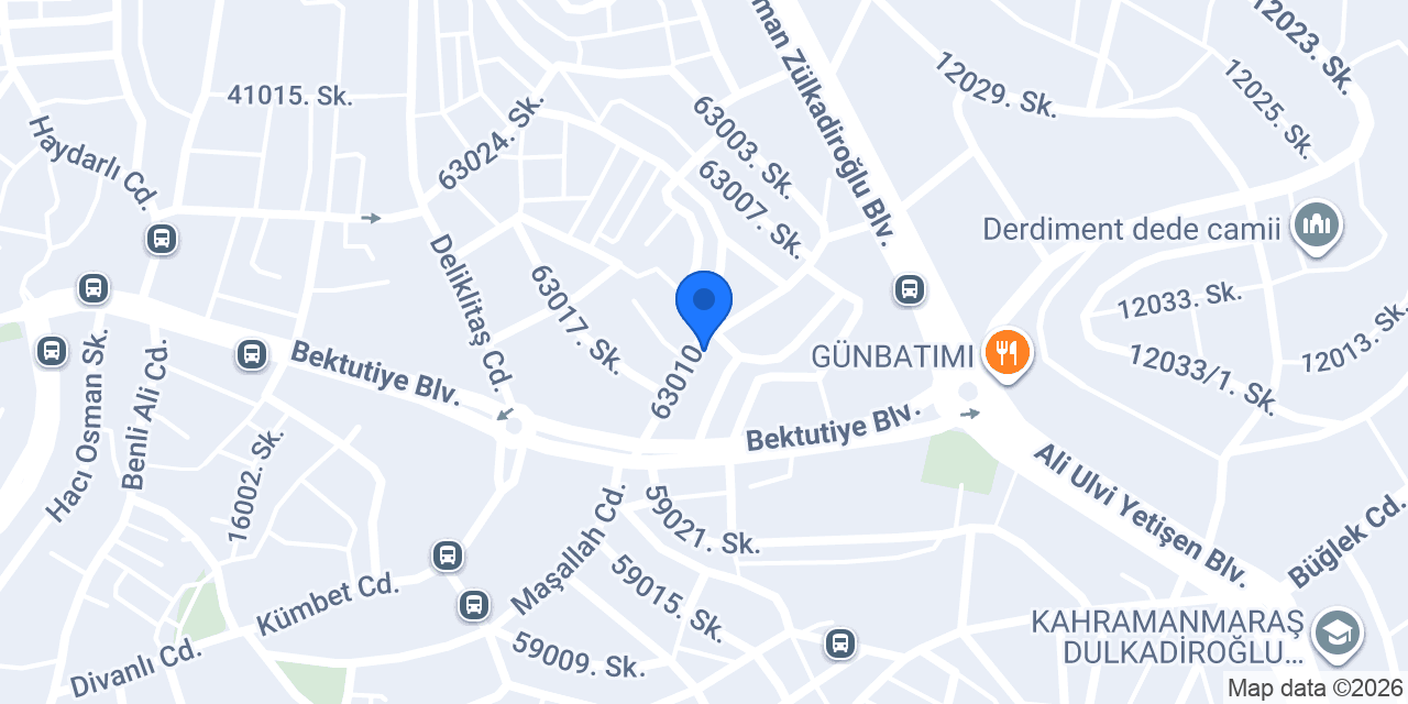 Emek Fırınlı Kasap konumu