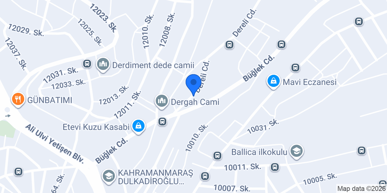dereli köyü ortaokulu konumu