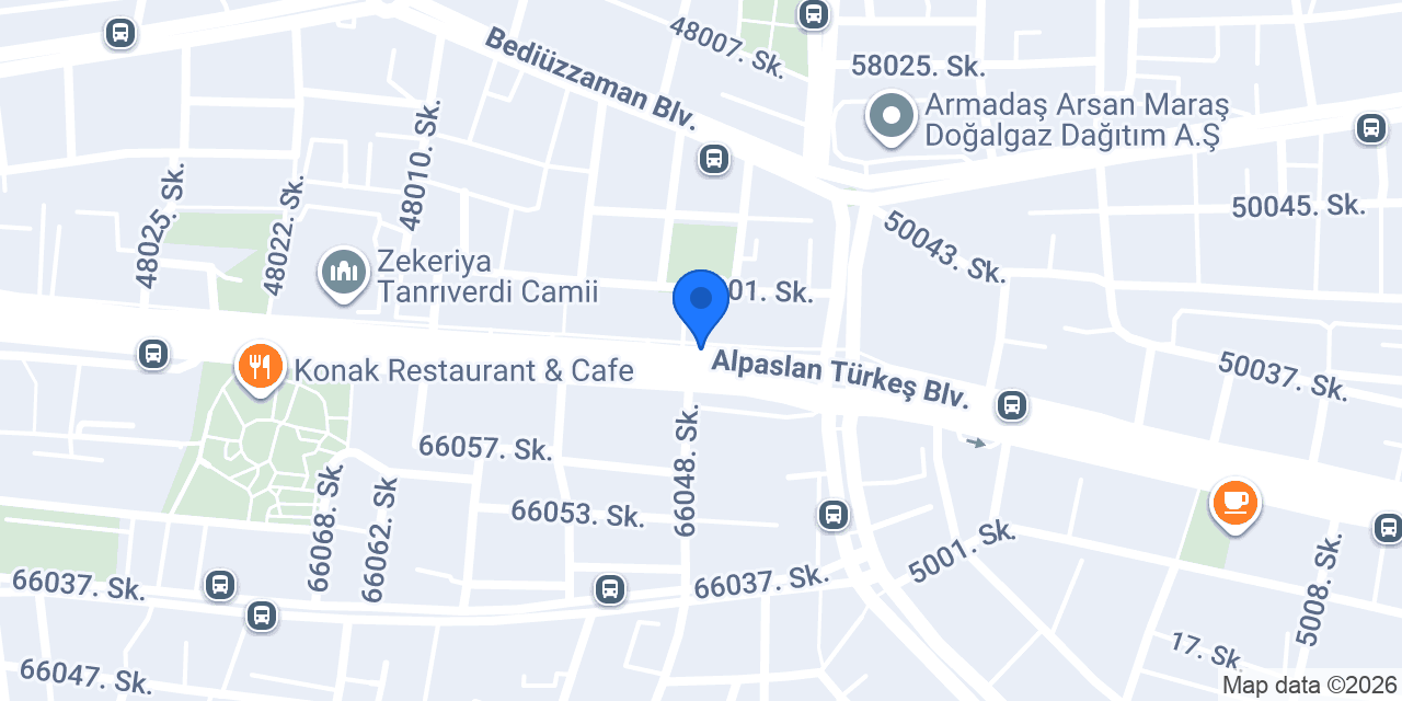 K.MARAŞ ACUNER ELEKTRİK konumu