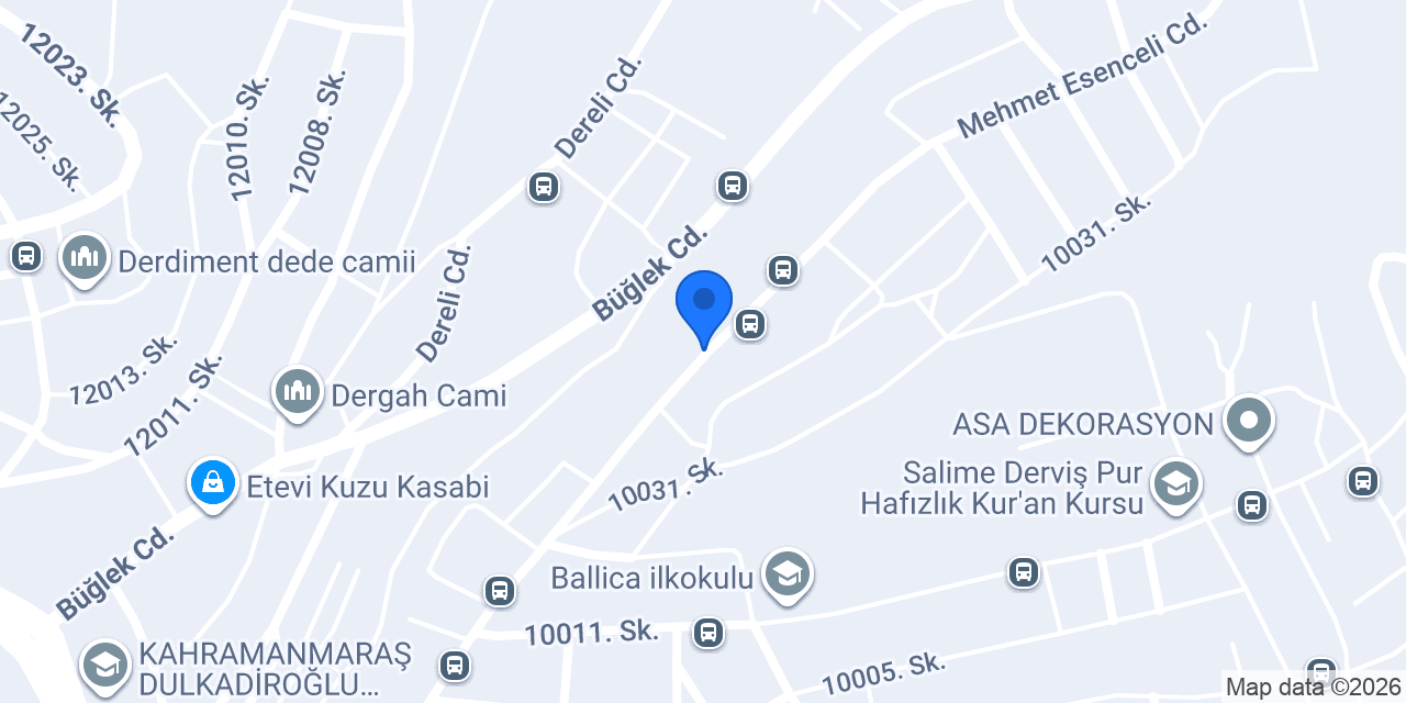 Mavi Eczanesi konumu