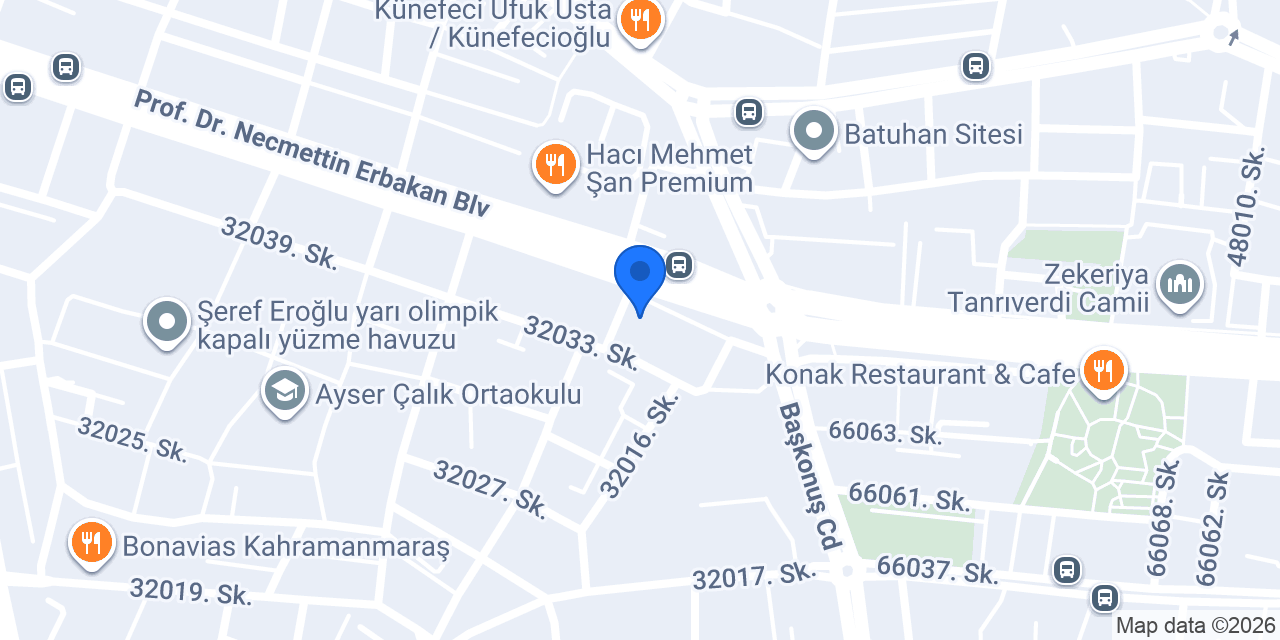 Nisanur Moda Evi konumu