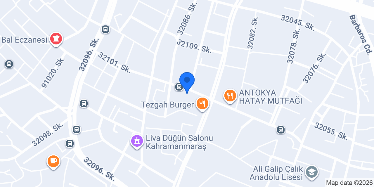 BK ÇİÇEK konumu