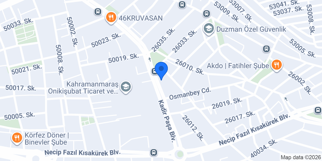 Marses Elektromarket konumu