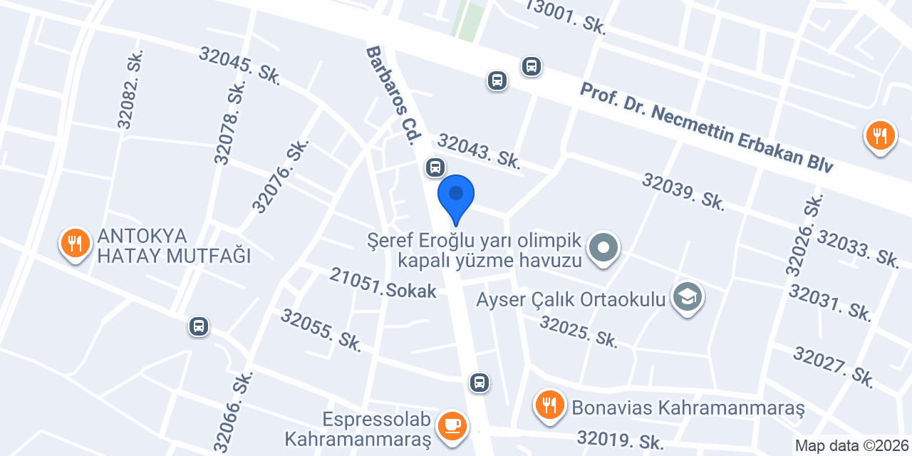 Manchester Eglish Academy konumu