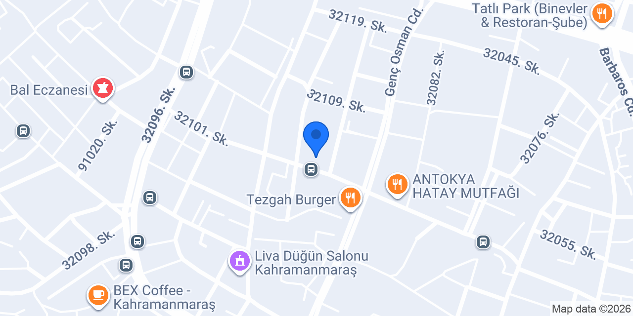 Özbek Döşeme İbrahim Usta konumu