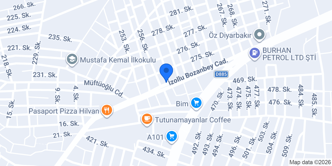Beylen Elektrik konumu