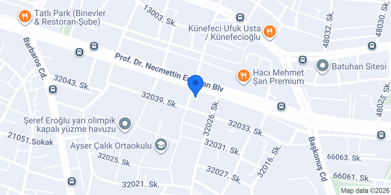 Avukat Meltem ŞAHİN konumu